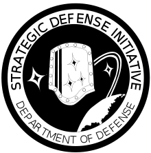 The official logo of the Strategic Defense Initiative